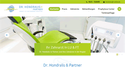 Desktop Screenshot of hondralis.de